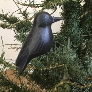 Mini Crow ornament