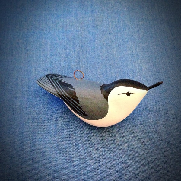 White-Breasted Nuthatch Ornament