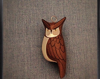Great Horned Owl ornament