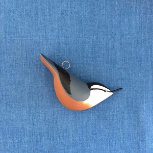 Red Breasted Nuthatch Ornament