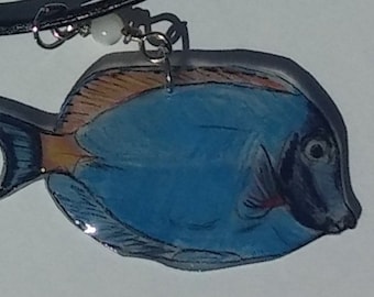 Blue Tang Necklace