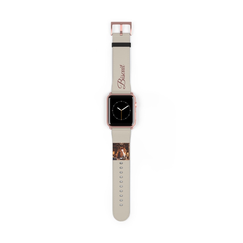 Personalised Horse Photo Watch Strap for Apple Watch, Custom Horse Name Band, Equestrian Gift, Horse Owner Gift, Pony Mum Gift image 8