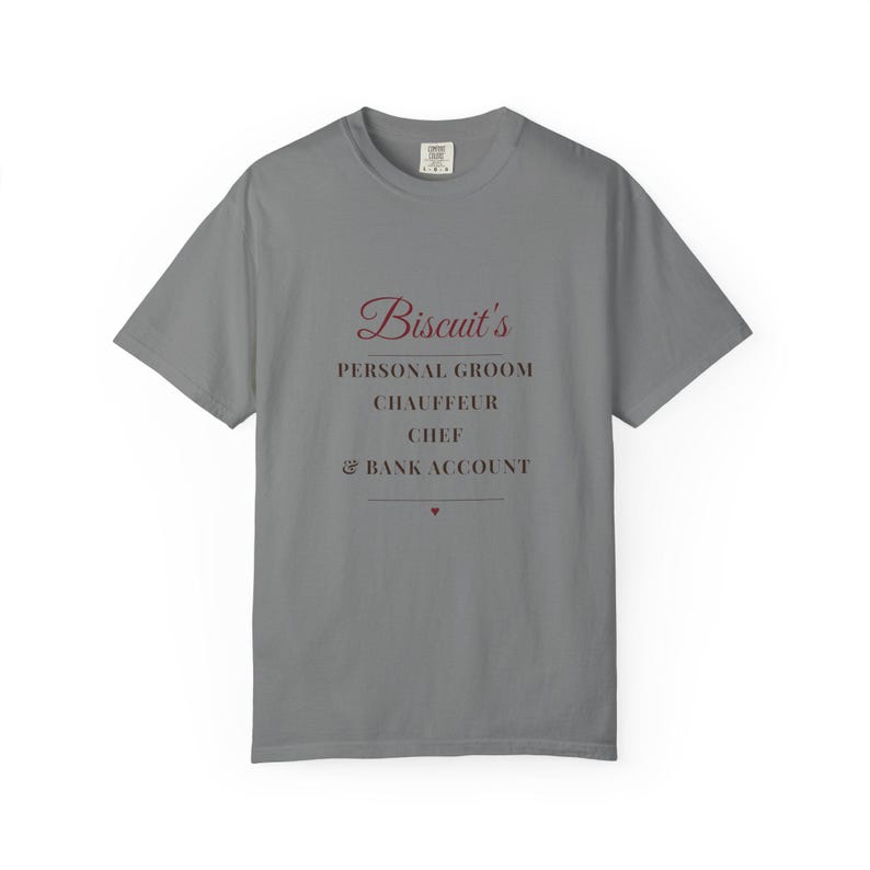 Personalisiertes T-Shirt mit Pferdenamen, „Persönlicher Pferdepfleger, Chauffeur, Koch – Bankkonto“, lustiges Shirt für Pferdebesitzer, Geschenk für Reitsportbegeisterte Bild 6