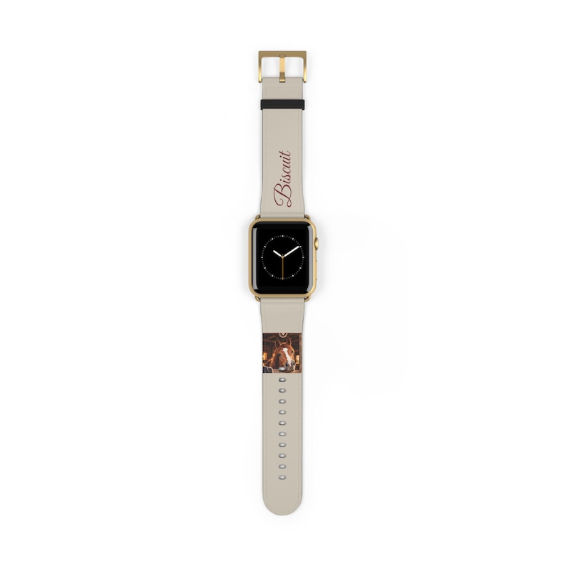 Personalised Horse Photo Watch Strap for Apple Watch, Custom Horse Name Band, Equestrian Gift, Horse Owner Gift, Pony Mum Gift image 7