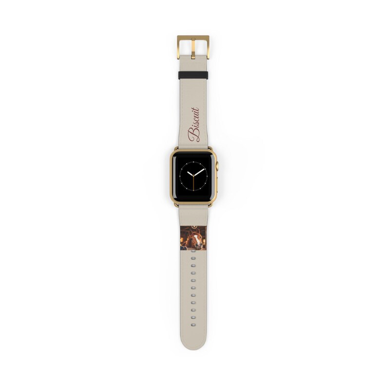 Personalised Horse Photo Watch Strap for Apple Watch, Custom Horse Name Band, Equestrian Gift, Horse Owner Gift, Pony Mum Gift image 5