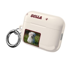 Personalised Pet Photo AirPods Case, Custom Name Earbud Case Cover, Fits Pro and Gen 1-4, Dog Mum Gift, Pet Lover Gift image 9