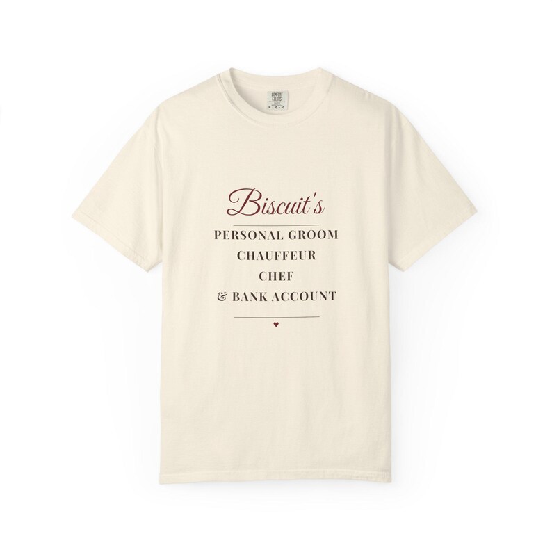 Personalisiertes T-Shirt mit Pferdenamen, „Persönlicher Pferdepfleger, Chauffeur, Koch – Bankkonto“, lustiges Shirt für Pferdebesitzer, Geschenk für Reitsportbegeisterte Bild 5
