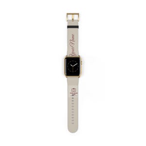 Pulseira personalizada com foto para Apple Watch, pulseira com nome personalizado, sua imagem aqui, presente com foto da família e animais de estimação para ele ou para ela. imagem 7