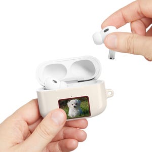 Personalised Pet Photo AirPods Case, Custom Name Earbud Case Cover, Fits Pro and Gen 1-4, Dog Mum Gift, Pet Lover Gift image 6