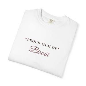 Maglietta personalizzata "Mamma orgogliosa di un cavallo", maglietta con nome del cavallo personalizzato, maglietta "Mamma orgogliosa di un cavallo", regalo per appassionati di equitazione, regalo per mamme di pony immagine 3
