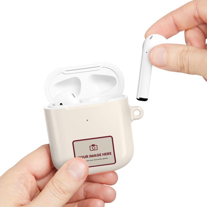 Personalised Photo AirPods Case, Custom Name Earbud Case Cover, Fits Pro and Gen 1-4, Couple Gift, Family Photo Gift image 18
