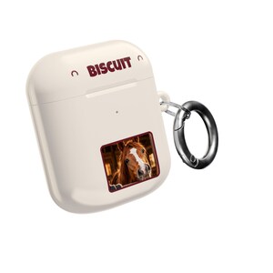 Personalised Horse Photo AirPods Case, Custom Name Earbud Case Cover, Fits Pro and Gen 1-4, Equestrian Gift, Horse Lover Gift image 15