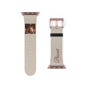 Personalised Horse Photo Watch Strap for Apple Watch, Custom Horse Name Band, Equestrian Gift, Horse Owner Gift, Pony Mum Gift image 14