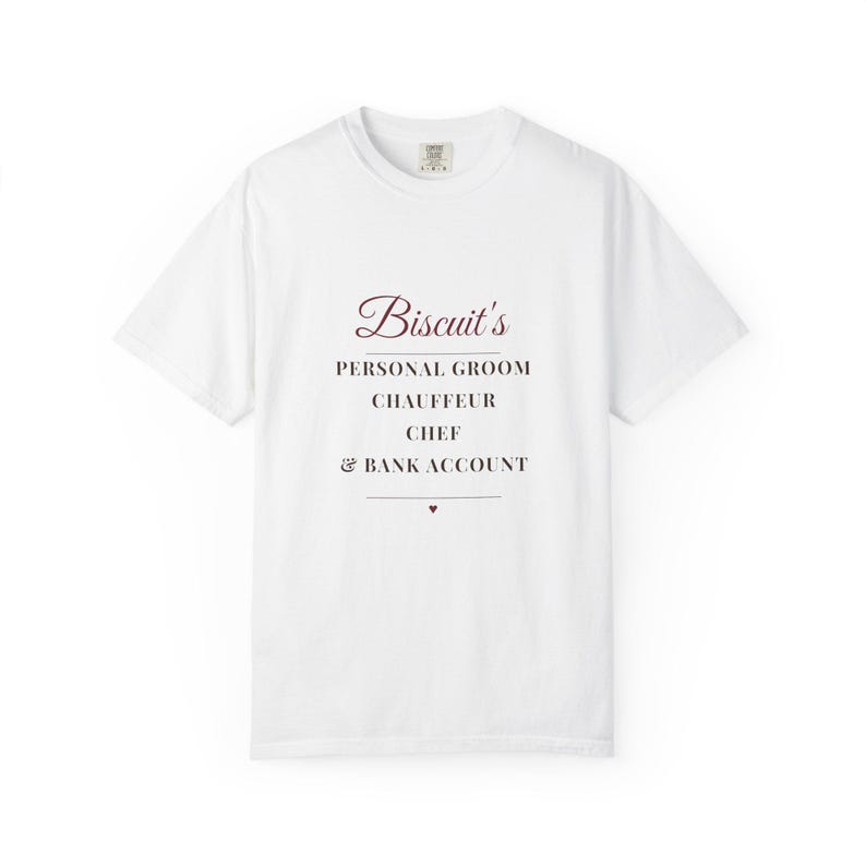 Personalisiertes T-Shirt mit Pferdenamen, „Persönlicher Pferdepfleger, Chauffeur, Koch – Bankkonto“, lustiges Shirt für Pferdebesitzer, Geschenk für Reitsportbegeisterte Bild 1