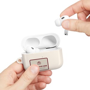 Personalised Photo AirPods Case, Custom Name Earbud Case Cover, Fits Pro and Gen 1-4, Couple Gift, Family Photo Gift image 12