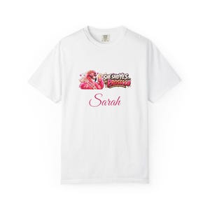Personalised She Said Yes To Prosecco T-Shirt, Custom Bride To Be Shirt, Hen Party Bride Tee, Name Bride Gift image 1