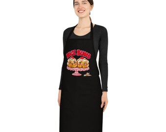 Nice Buns Funny Baking Apron, Cheeky Gift for Baker, Pun Kitchen Apron for Women or Men, Birthday Gift for Her or Him