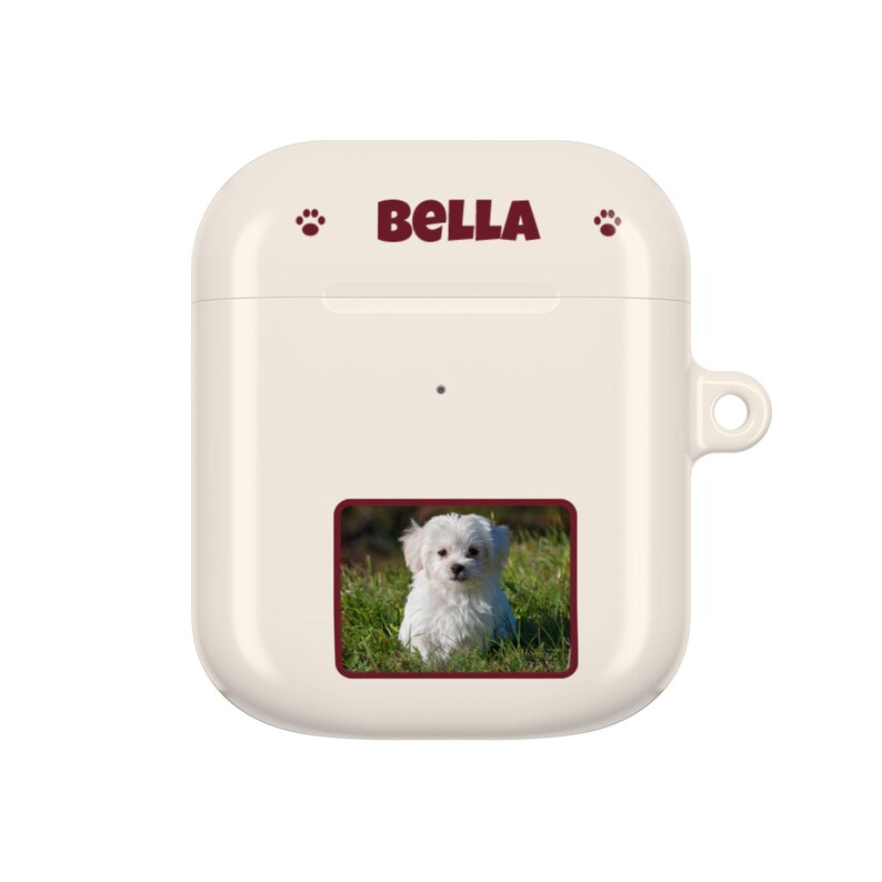 Personalised Pet Photo AirPods Case, Custom Name Earbud Case Cover, Fits Pro and Gen 1-4, Dog Mum Gift, Pet Lover Gift image 19