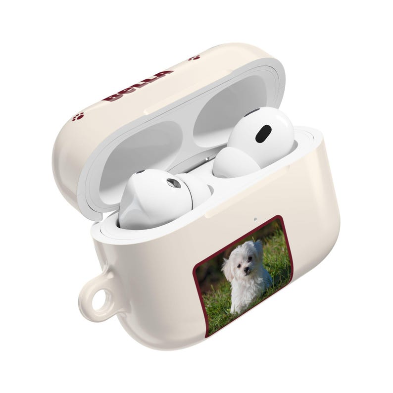 Personalised Pet Photo AirPods Case, Custom Name Earbud Case Cover, Fits Pro and Gen 1-4, Dog Mum Gift, Pet Lover Gift image 10