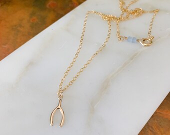 Wishbone Necklace