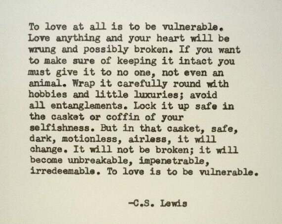 Cs Lewis Love Quotes Beauteous CS LEWIS Quote LOVE Quote Literary Love Quote Anniversary Etsy Cs Lewis Love Quotes Beauteous CS LEWIS Quote LOVE Quote Literary Love Quote Anniversary Etsy