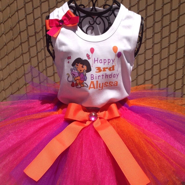 Dora Birthday Outfit Etsy