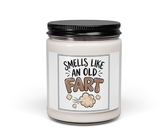 Scented soy candle
