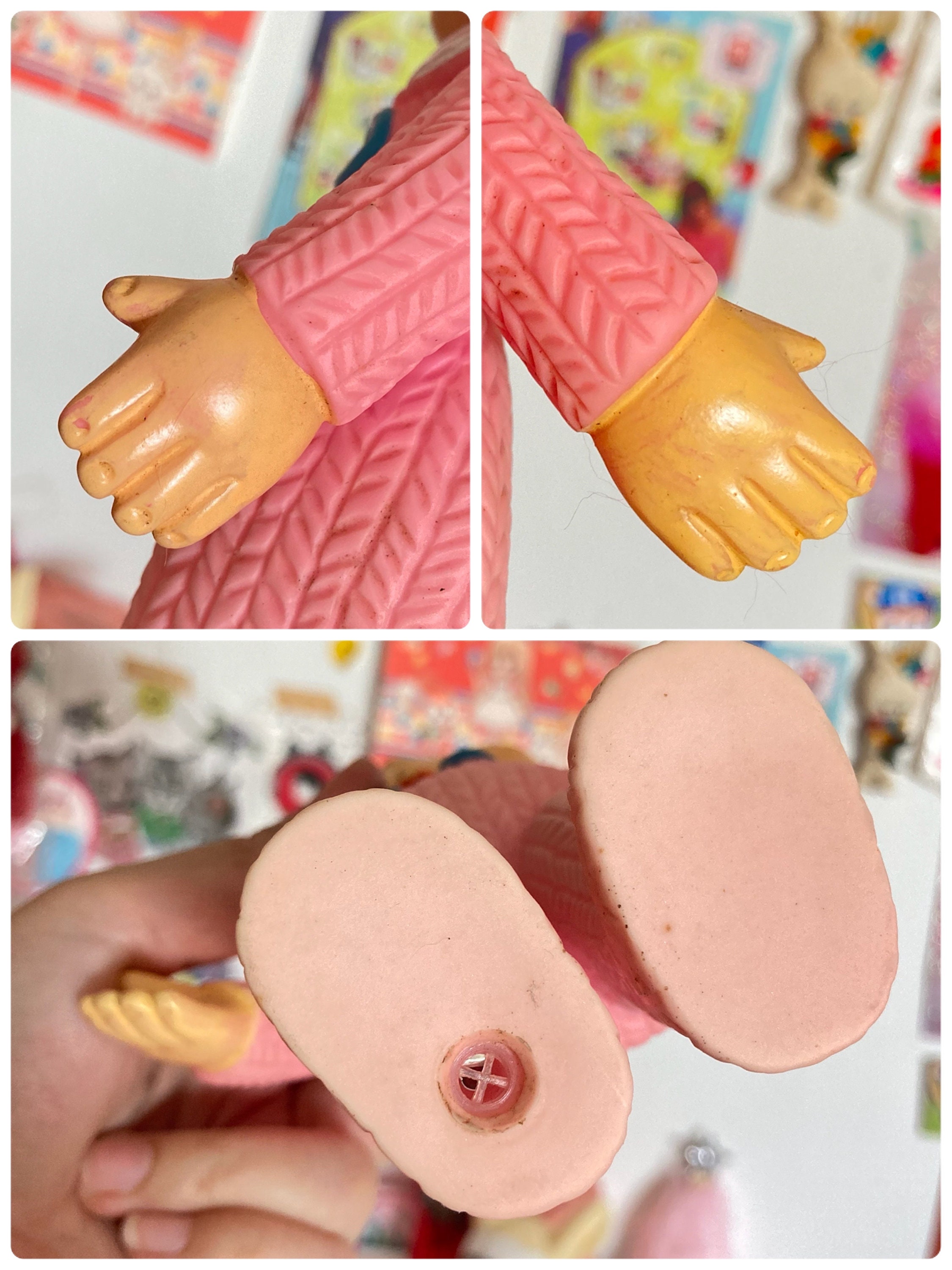 【超かわいい！超美品！】平成レトロ！CANDY DOLLS シャーペン　クーリア Cute Japanese Original Vintage 1960s Pinky Big Eyes Baby
