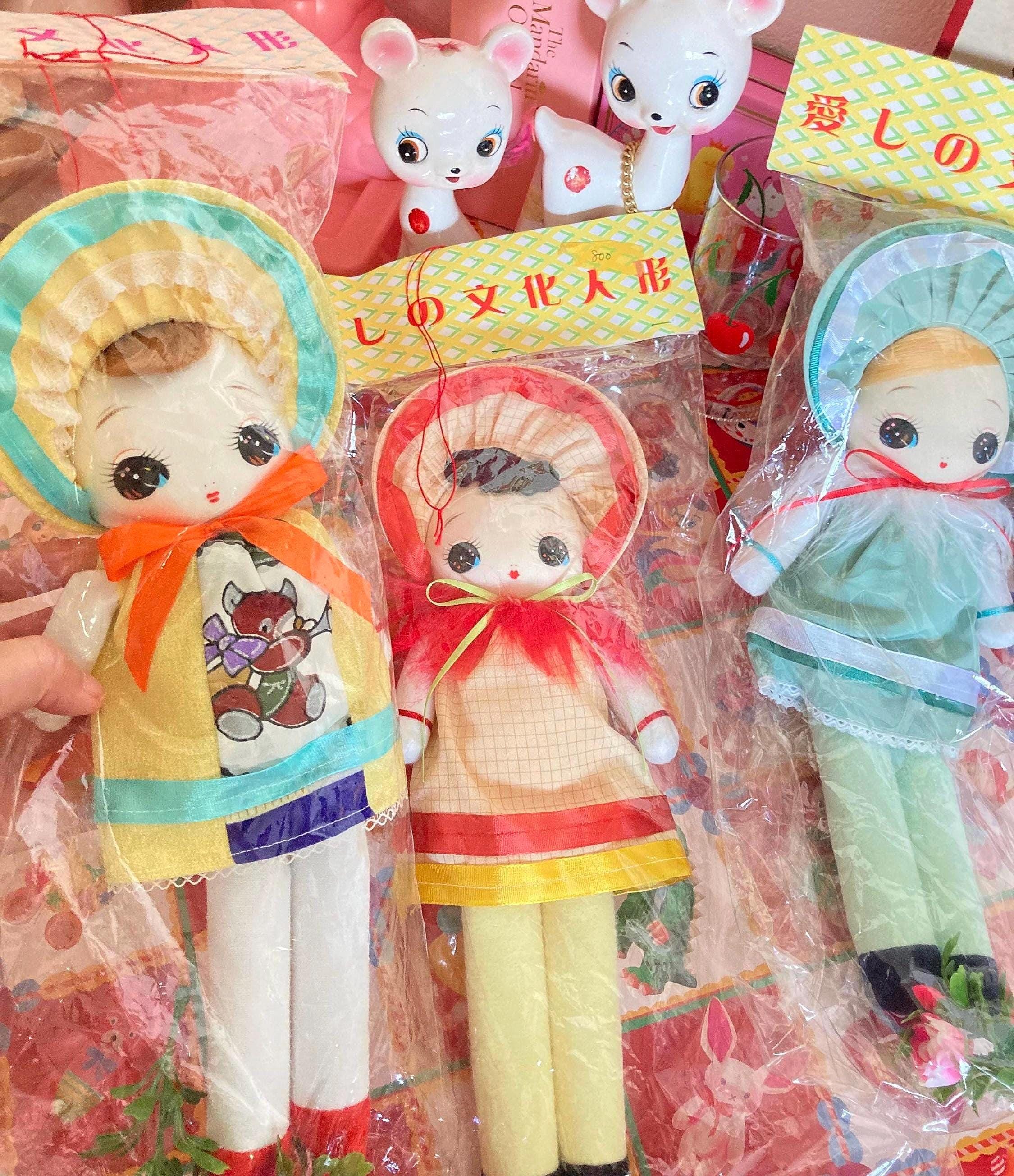 Japanese Cotton Bunka Doll - Etsy