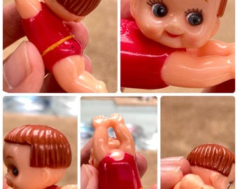 Kawaii Yujin Miniature Tiny Retro Kewpie QP or Teddy Bear
