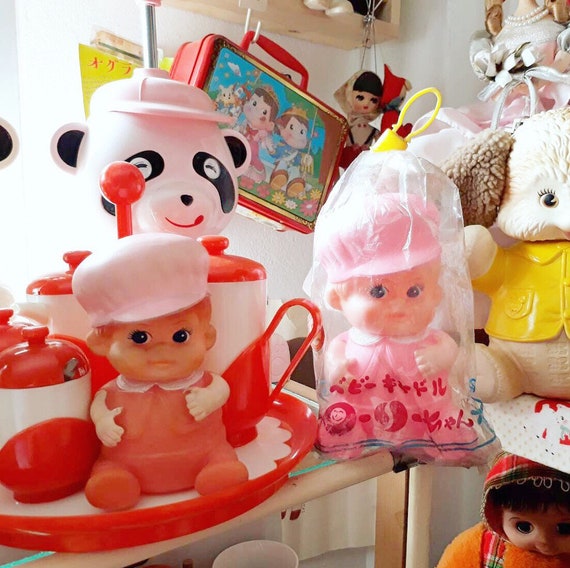 Cute Japanese Vintage Big Or Small Iwai Squeaky Pinky Baby Etsy