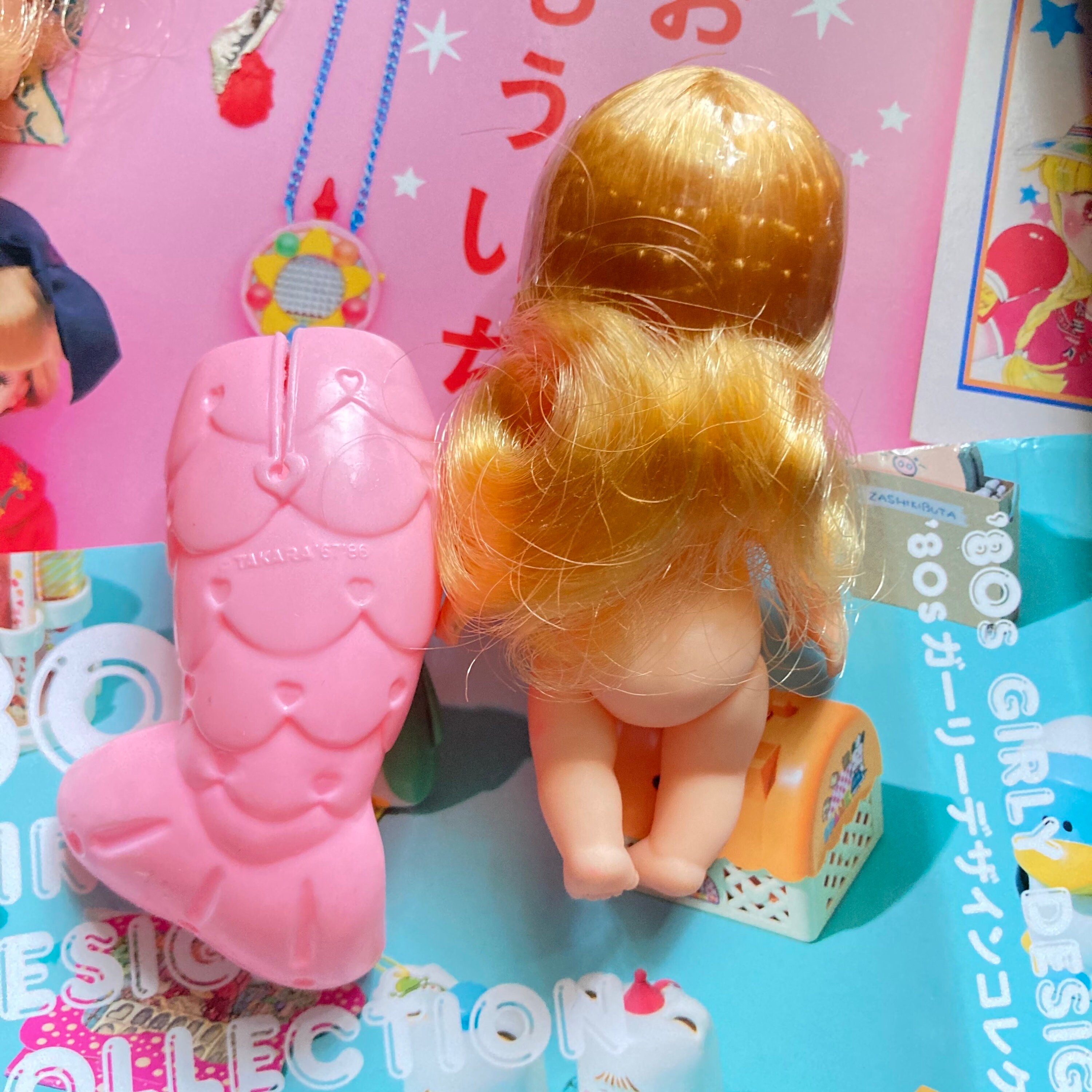 maruhisa-dolls様♡専用コーナー*\(^o^)/* Cute Japanese Vintage Reto 1986 Mermaid Licca Chan Miki Maki