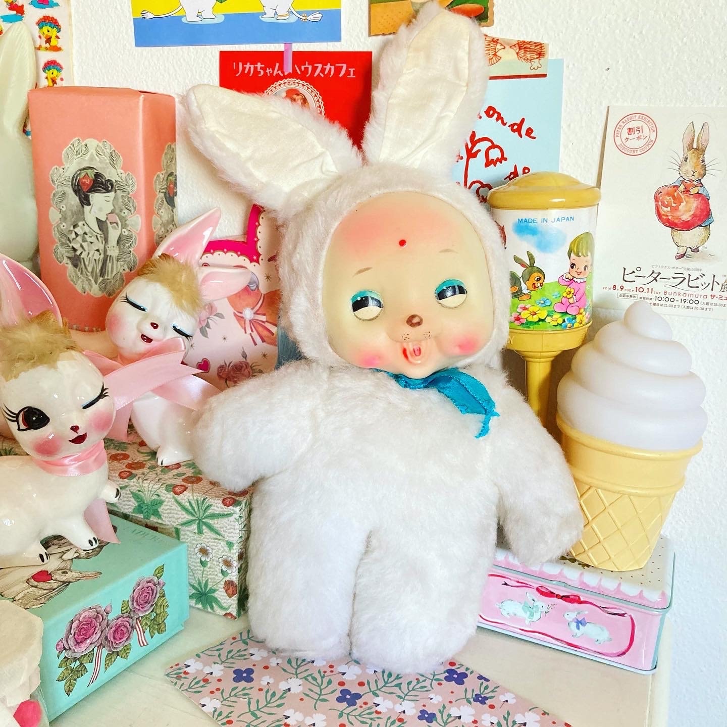 Rushton bunny doll - Etsy 日本