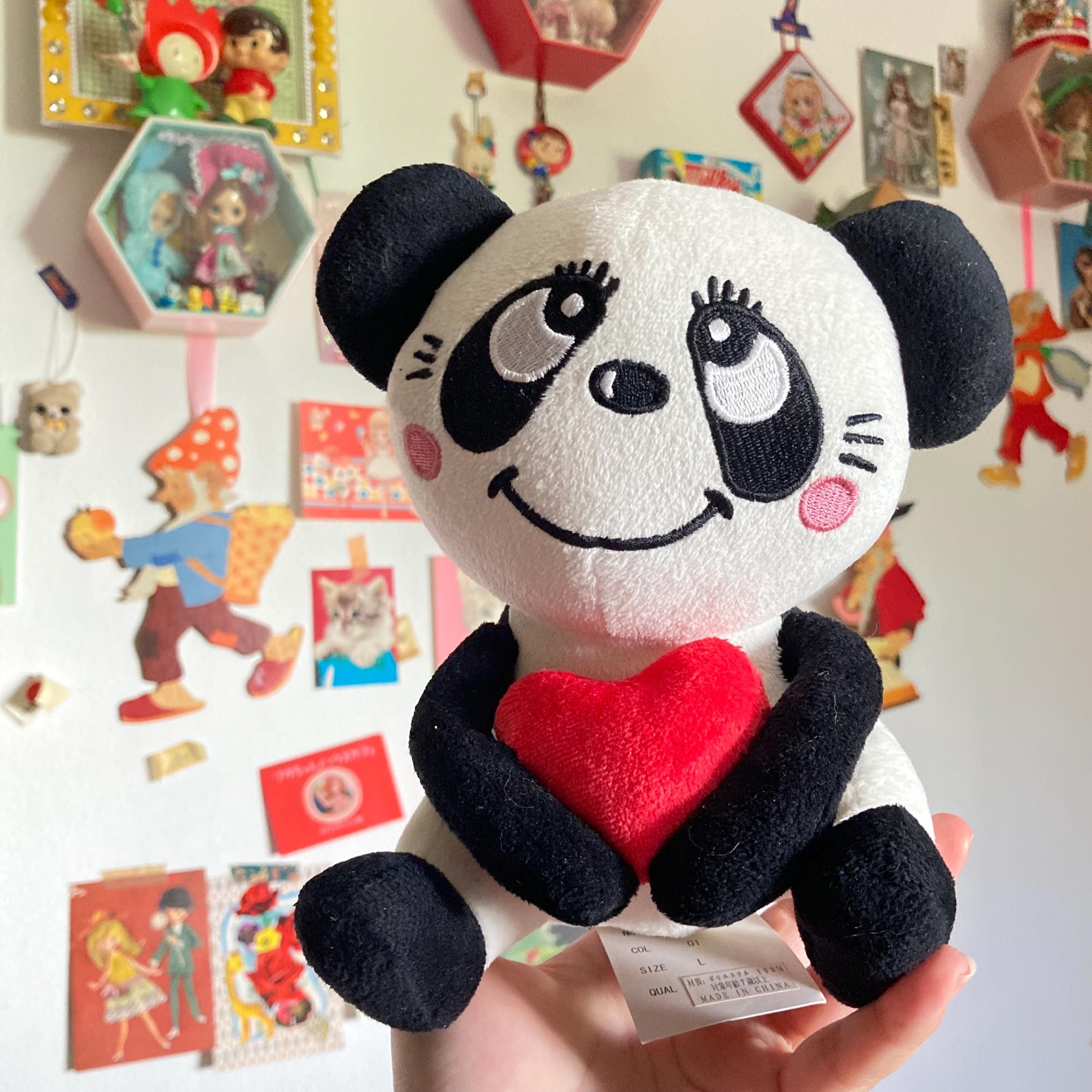 1960s plush panda - Etsy 日本