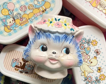 Rare LEFTON MISS PRISS Covered Candy Dish - Etsy