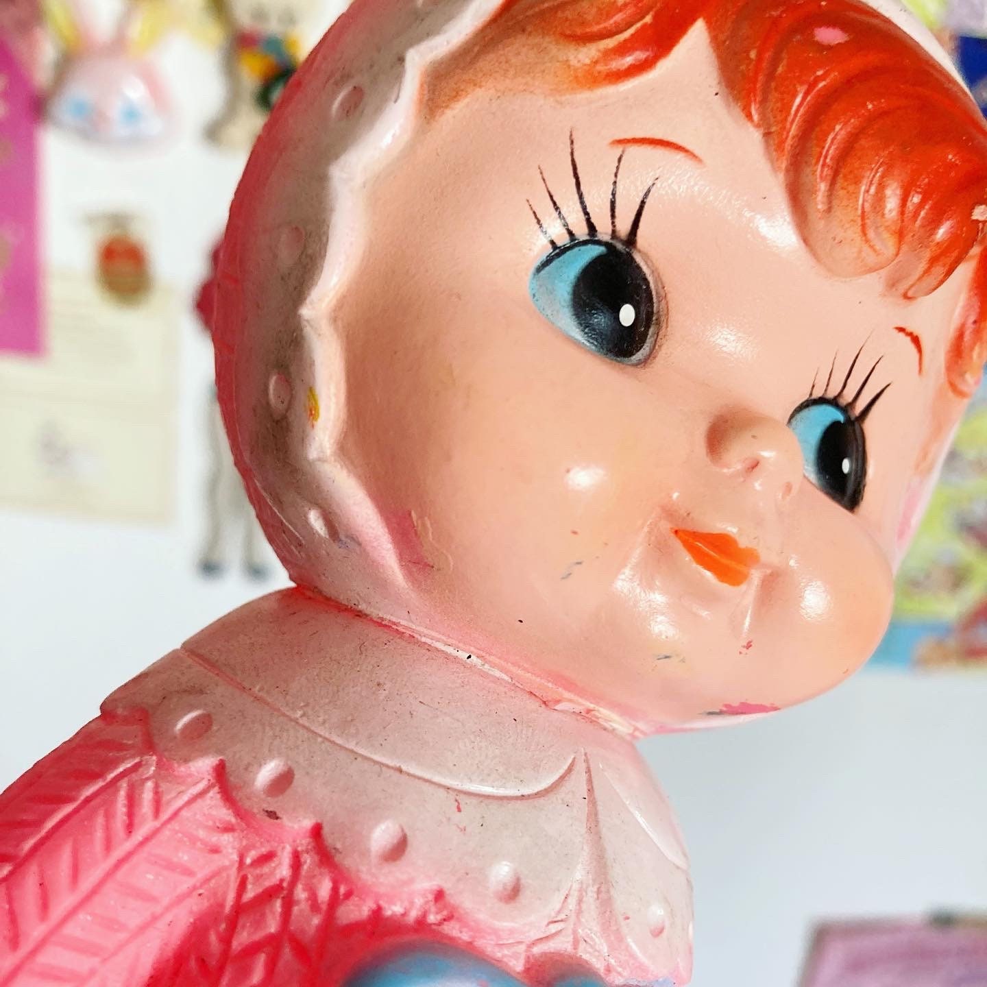 * vintage figure ୨୧ * 可愛い可愛い バンビちゃん Cute Japanese Original Vintage 1970s Pinky Kodama Baby Doll