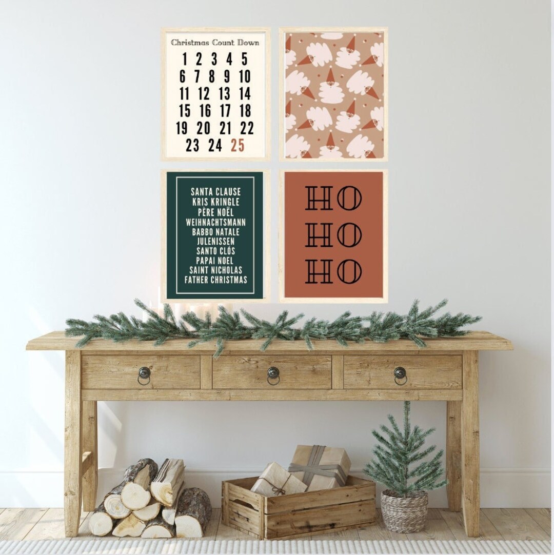 Santa Clause Printables Christmas - Etsy