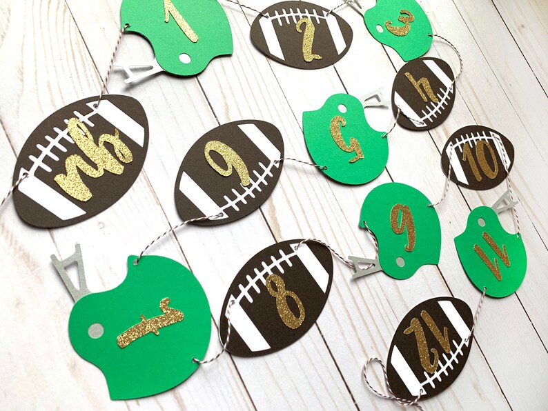 Custom Birthday Football Game Confetti Football Confetti Etsy