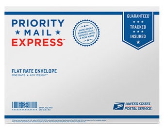 Priority Express 1-2 Business days mail shipping