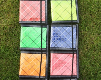 Cartera de kevlar con diseño de estrella de mar