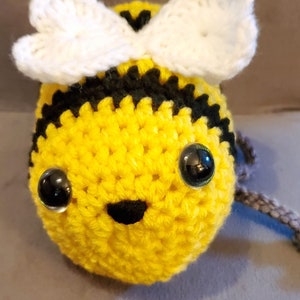 Bumble Bee Dice Bag Dungeons and Dragons D20 D10 D8 D4 Custom Color D&D  Role Playing Game Gamer RPG trinket bag Coin purse Pouch crochet