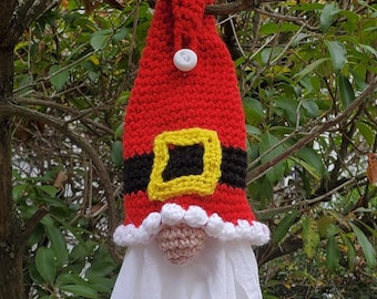 Gnome Gonk toalla Topper toalla Titular de la toalla Elija el estilo y color Santa Bruja caramelo Corn Equipo Colores
