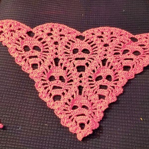 Skulls Crochet Kerchief Head covering  Headband Bandana Hair Accessories Boho Headband   Cotton Blend 22 colors goth Day of the Dead