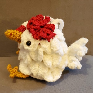 Chicken Dice Bag Dungeons and Dragons D20 D10 D8 D4 Custom Color D&D  Role Playing Game Gamer RPG trinket bag Coin purse Pouch crochet