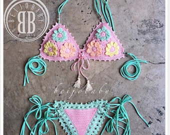 Floratta collection Crochet Bikini