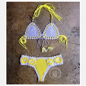 Floratta Collection Custom Crochet Bikini - Etsy