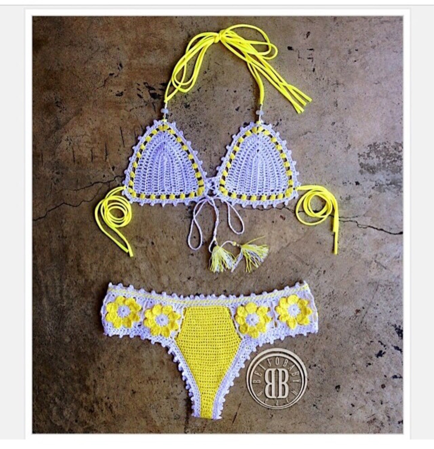 Floratta Collection Custom Crochet Bikini - Etsy