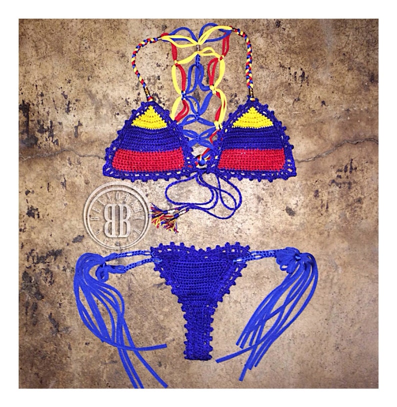 Viva Venezuela Bikini Etsy