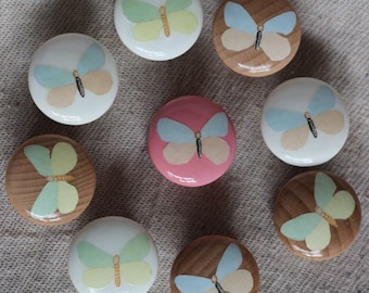 Dresser Knobs, Chest of Drawers, Nursery Knob, Pink Nursery, Blue Nursery, Pale Green Nursery, White Nursery, Girl's Room, Pink Nursery Knob