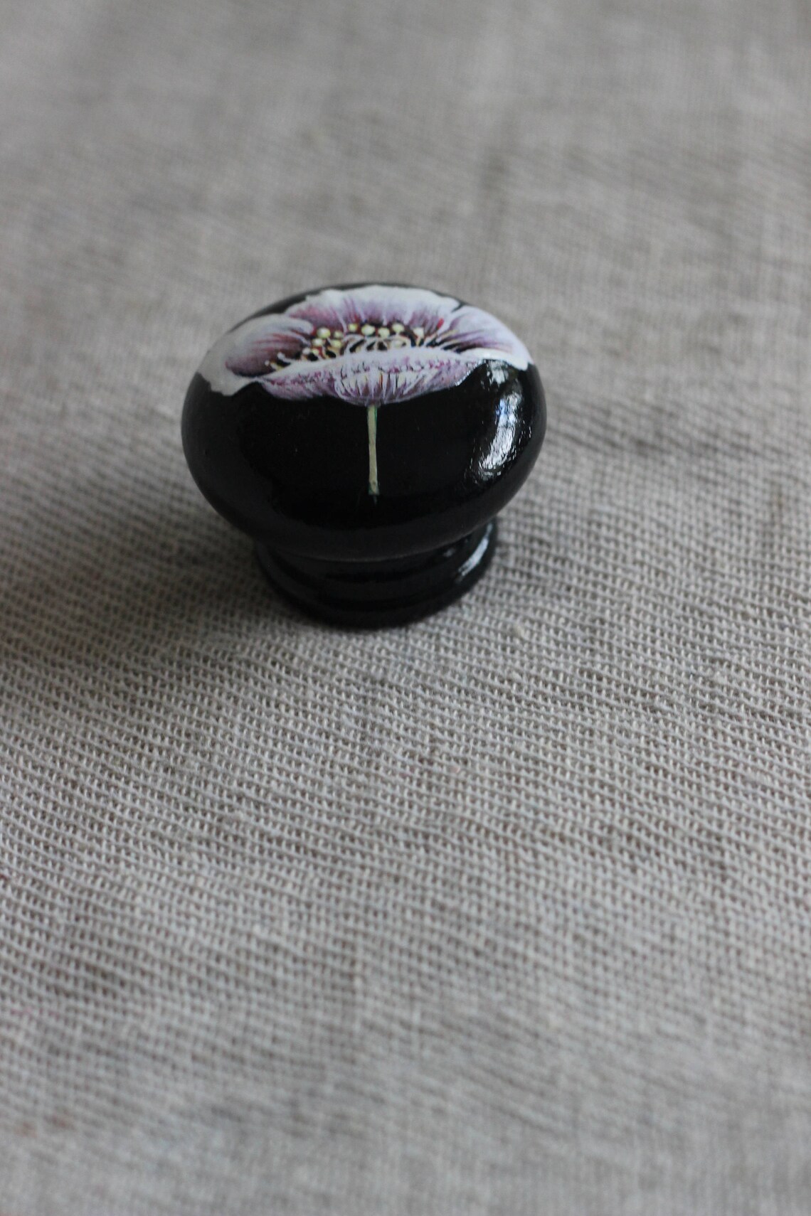 Upcycle Wood Furniture Knobs Dresser Knob Hand Painted Etsy